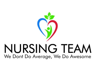 Nursing Team: We Dont Do Average, We Do Awesome logo design by jetzu