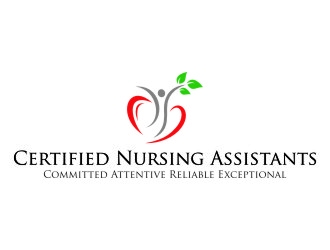 Certified Nursing Assistants: Committed Attentive Reliable Exceptional logo design by jetzu