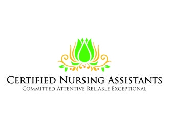 Certified Nursing Assistants: Committed Attentive Reliable Exceptional logo design by jetzu