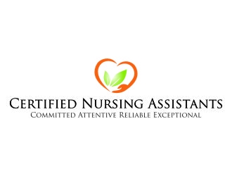Certified Nursing Assistants: Committed Attentive Reliable Exceptional logo design by jetzu