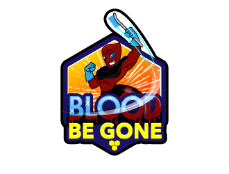 Blood Be Gone logo design by reight