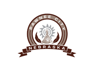 Pawnee City Nebraska logo design by nona