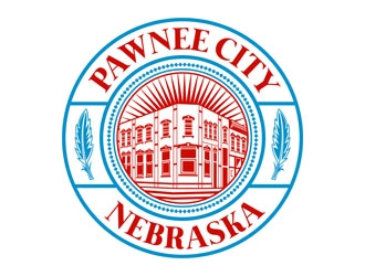 Pawnee City Nebraska logo design by CreativeMania