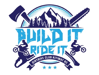 Build It, Ride It  logo design by MAXR