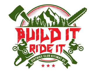 Build It, Ride It  logo design by MAXR
