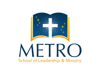 Metro School of Leadership & Ministry  logo design by kunejo