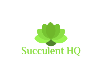 SucculentHQ.com logo design by Akli