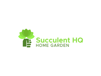 SucculentHQ.com logo design by Akli