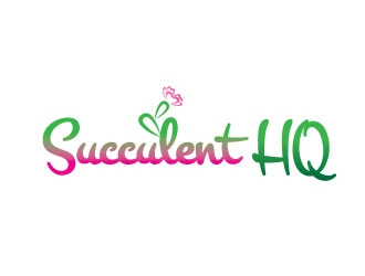 SucculentHQ.com logo design by Suvendu