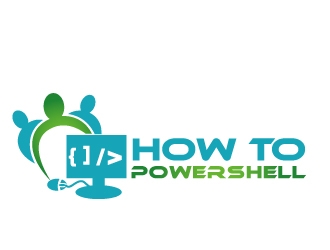 How to PowerShell logo design by PMG
