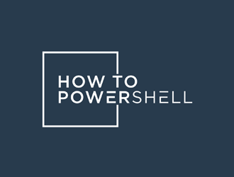 How to PowerShell logo design by johana