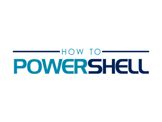 How to PowerShell logo design by giphone