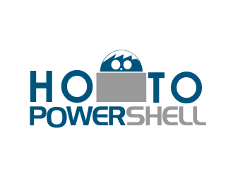 How to PowerShell logo design by giphone