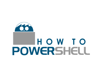 How to PowerShell logo design by giphone