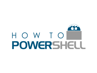How to PowerShell logo design by giphone