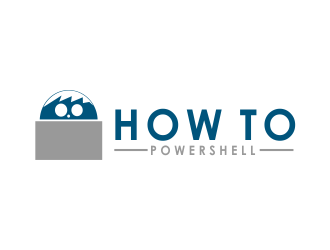 How to PowerShell logo design by giphone