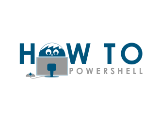 How to PowerShell logo design by giphone