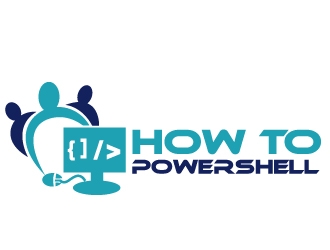 How to PowerShell logo design by PMG