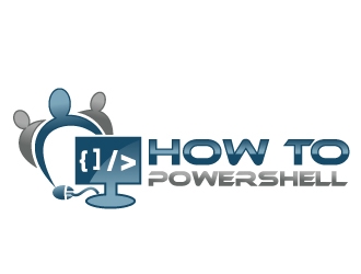 How to PowerShell logo design by PMG