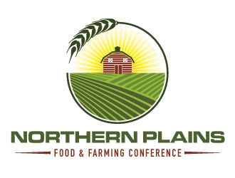 Northern Plains Food & Farming Conference logo design by Suvendu
