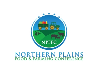 Northern Plains Food & Farming Conference logo design by dhika