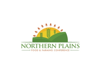 Northern Plains Food & Farming Conference logo design by Suvendu