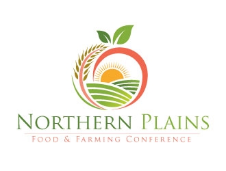 Northern Plains Food & Farming Conference logo design by REDCROW