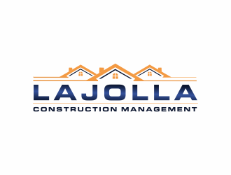 LAJOLLA CONSTRUCTION MANAGEMENT logo design by Mahrein