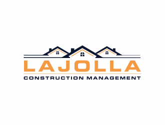 LAJOLLA CONSTRUCTION MANAGEMENT logo design by Mahrein