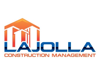 LAJOLLA CONSTRUCTION MANAGEMENT logo design by Boomstudioz