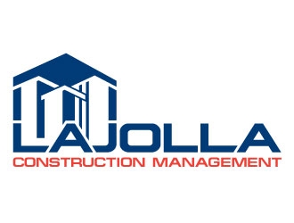 LAJOLLA CONSTRUCTION MANAGEMENT logo design by Boomstudioz