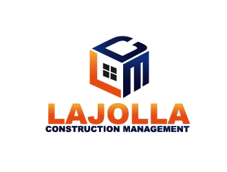 LAJOLLA CONSTRUCTION MANAGEMENT logo design by art-design