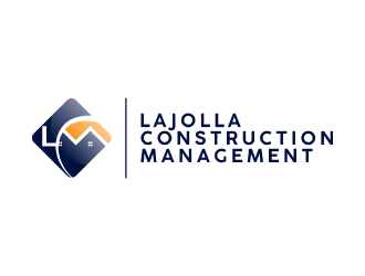 LAJOLLA CONSTRUCTION MANAGEMENT logo design by nona