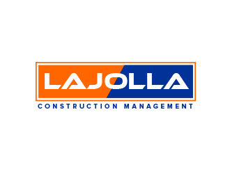 LAJOLLA CONSTRUCTION MANAGEMENT logo design by BeDesign