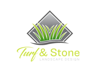 Turf & Stone Landscape Design logo design by nehel