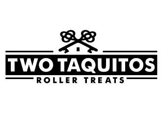 TWO KEYS ROLLER TREATS logo design by nexgen