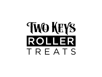 TWO KEYS ROLLER TREATS logo design by Zhafir