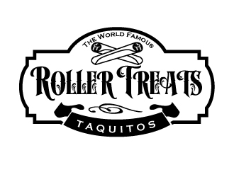 TWO KEYS ROLLER TREATS logo design by jaize