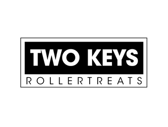 TWO KEYS ROLLER TREATS logo design by kunejo