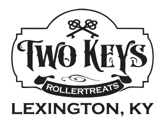 TWO KEYS ROLLER TREATS logo design by kopipanas