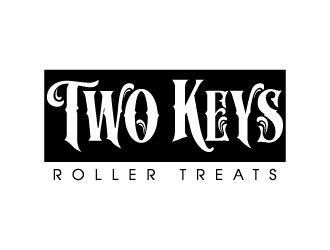 TWO KEYS ROLLER TREATS logo design by daywalker