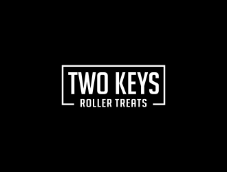 TWO KEYS ROLLER TREATS logo design by imagine