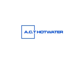 A.C.T Hotwater logo design by L E V A R