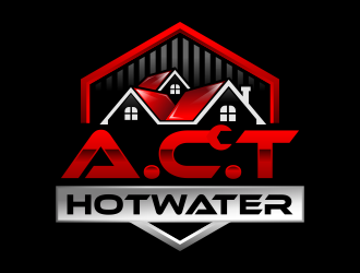 A.C.T Hotwater logo design by ingepro