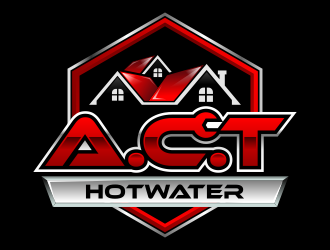 A.C.T Hotwater logo design by ingepro