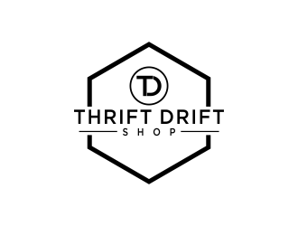 Thrift Drift logo design by oke2angconcept