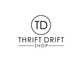 Thrift Drift logo design by johana