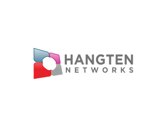 Hangten Networks logo design by Greenlight