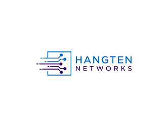 Hangten Networks logo design by checx