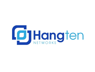 Hangten Networks logo design by nexgen